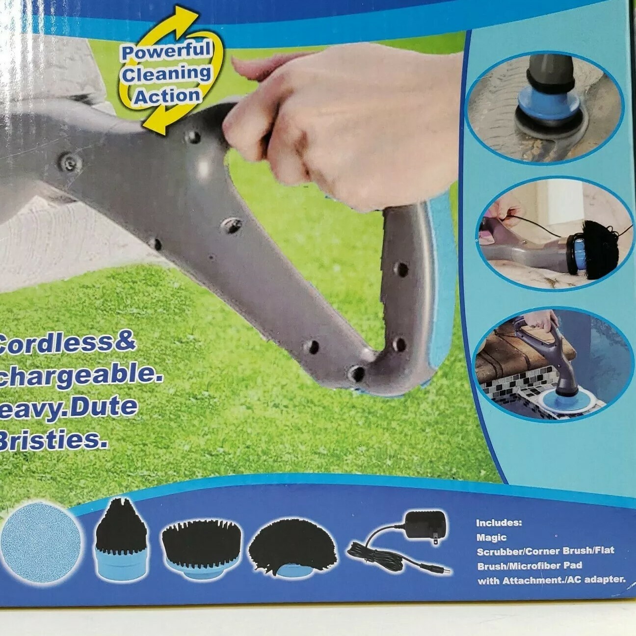 Magic Handy Scrubber Cordless Electric Cleaning Brush