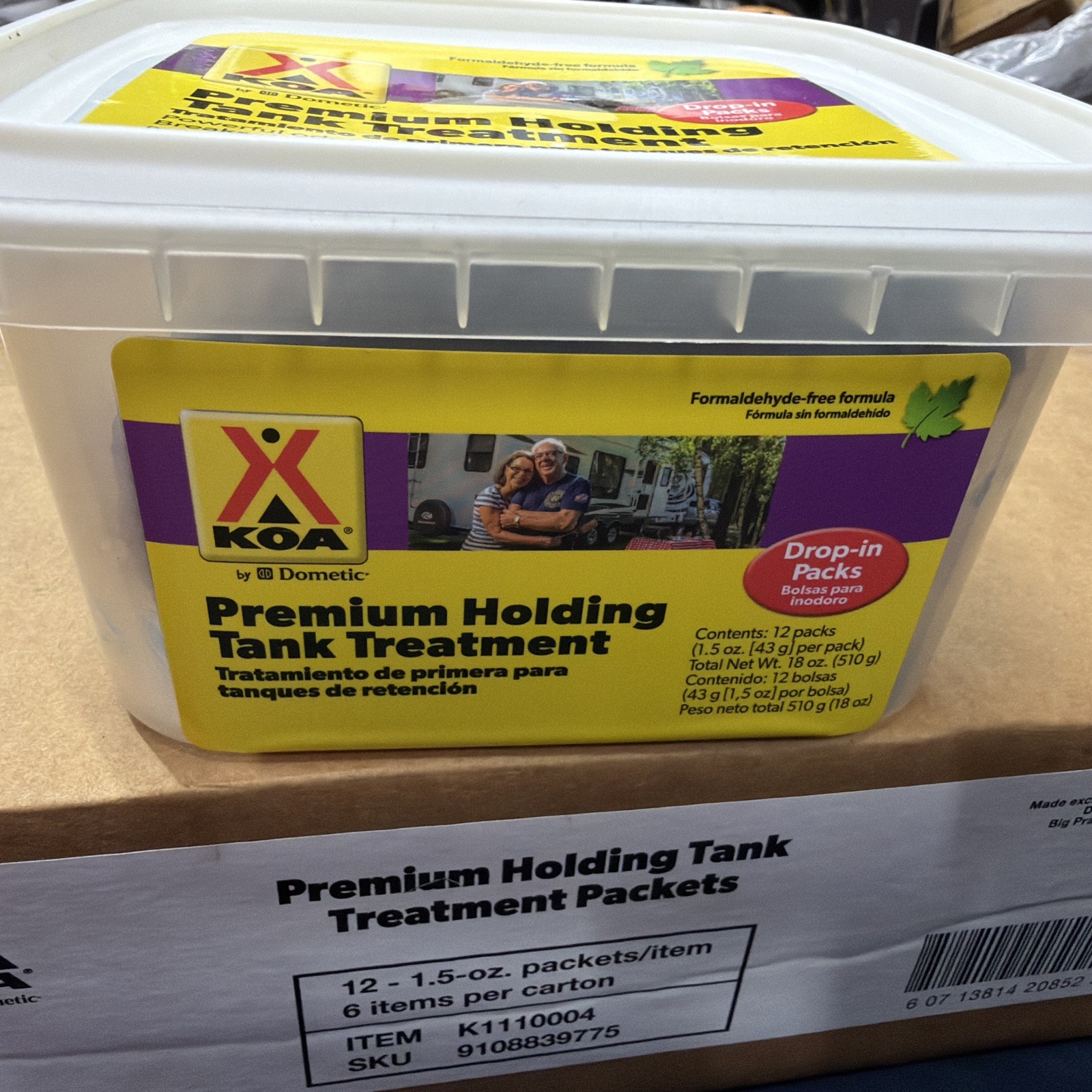 KOA Rv Holding Tank Treatment Toilet Chemicals CleanerÂ� Camper Travel Trailer..