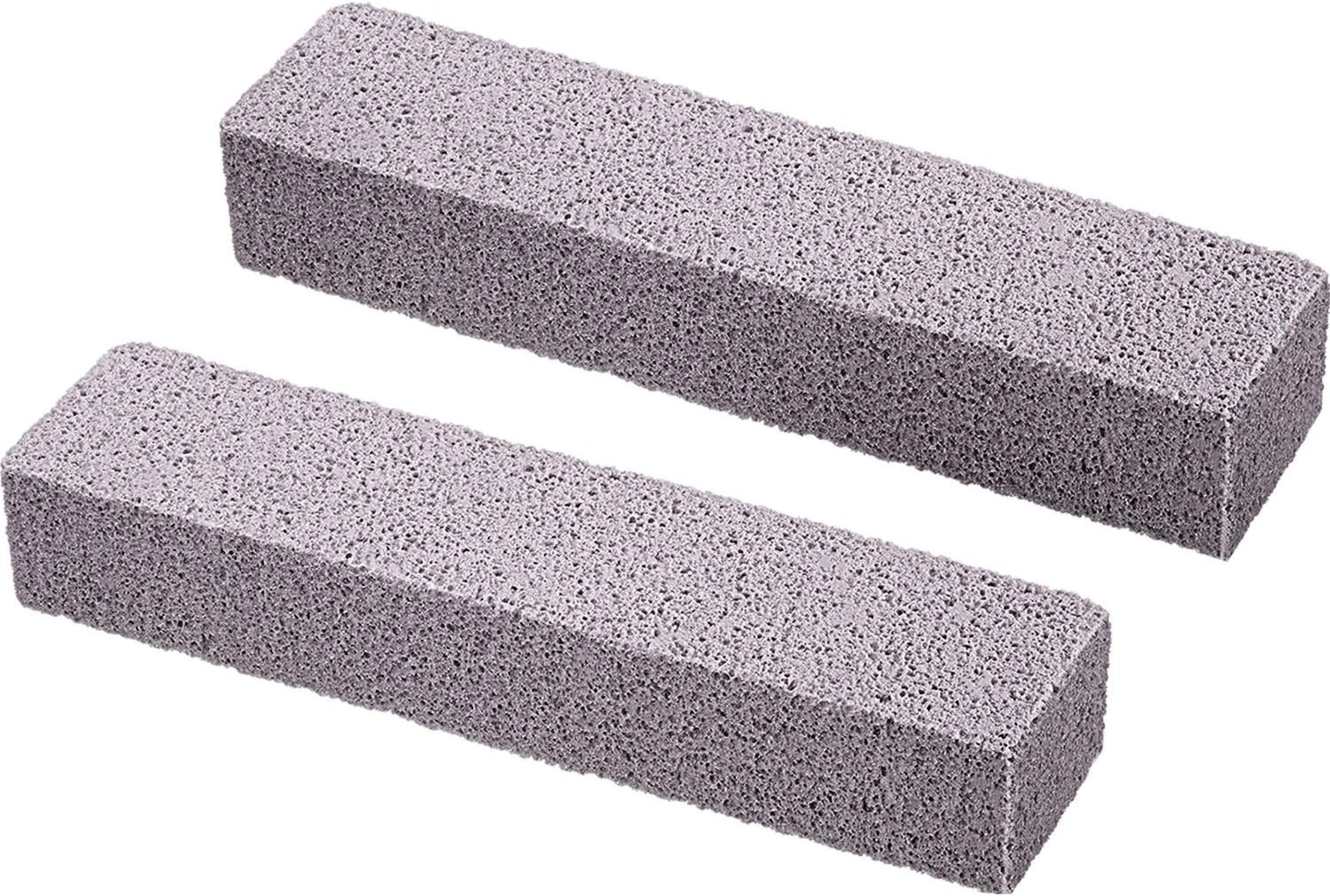 2 Packs Pumice Stick for Cheaning, Pumice Scouring Stone Pad Removing Stain G…