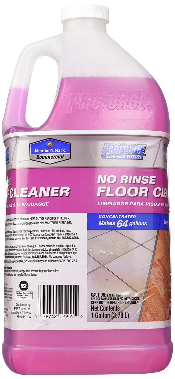 No Rinse Floor Cleaner Net Wt (127.8 Fl Oz),