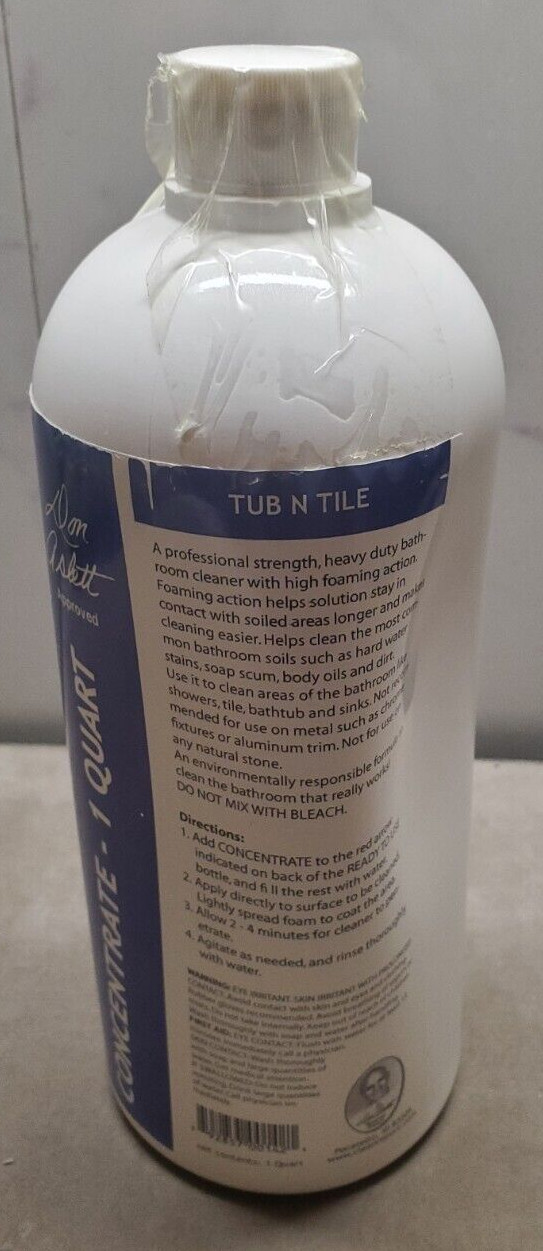 Don Aslett’s Tub N Tile CLEANER 32.0Z Brand New