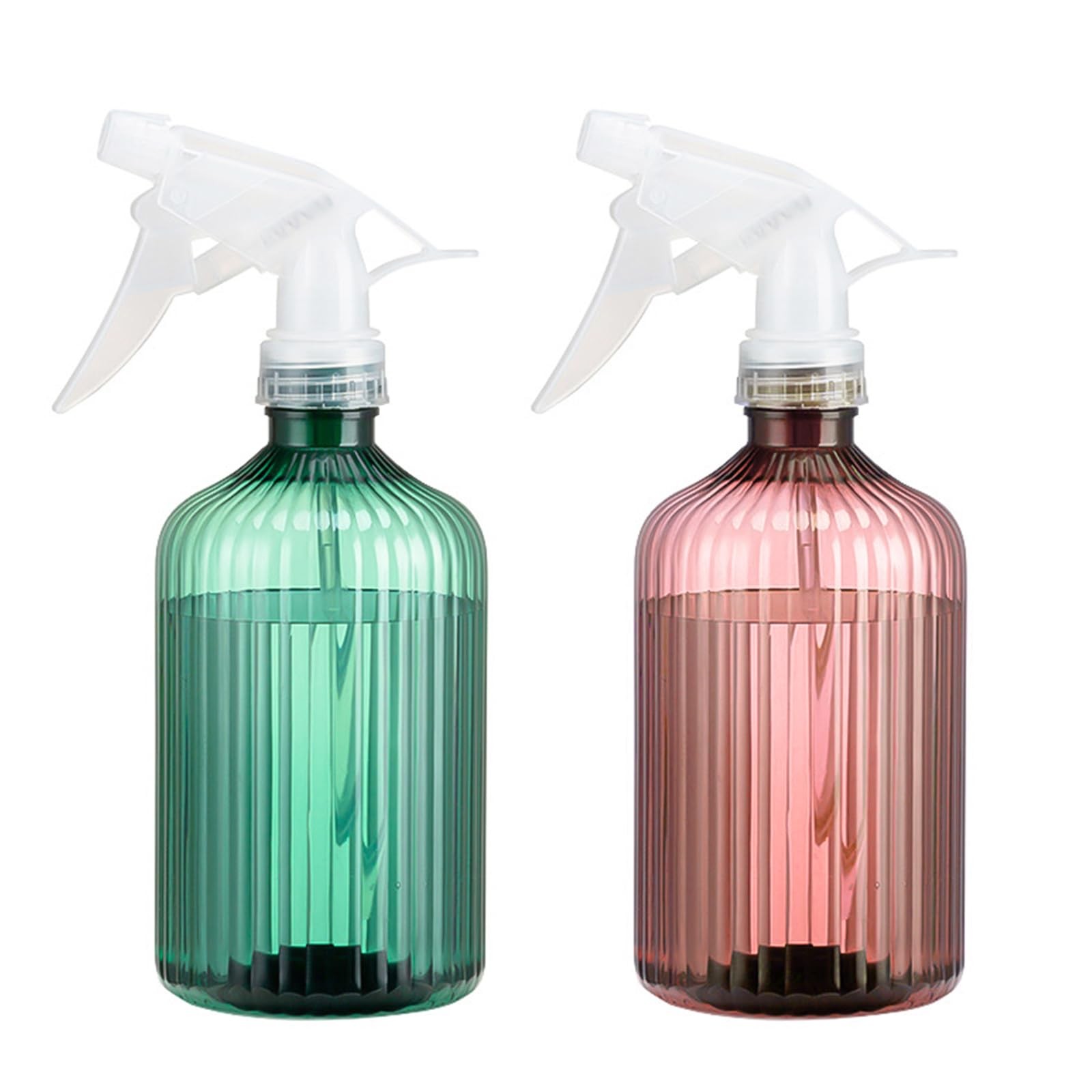 SSQMartt Plastic Spray Bottles 17oz (500ml) 2-Pack, Adjustable Mist & Stream …