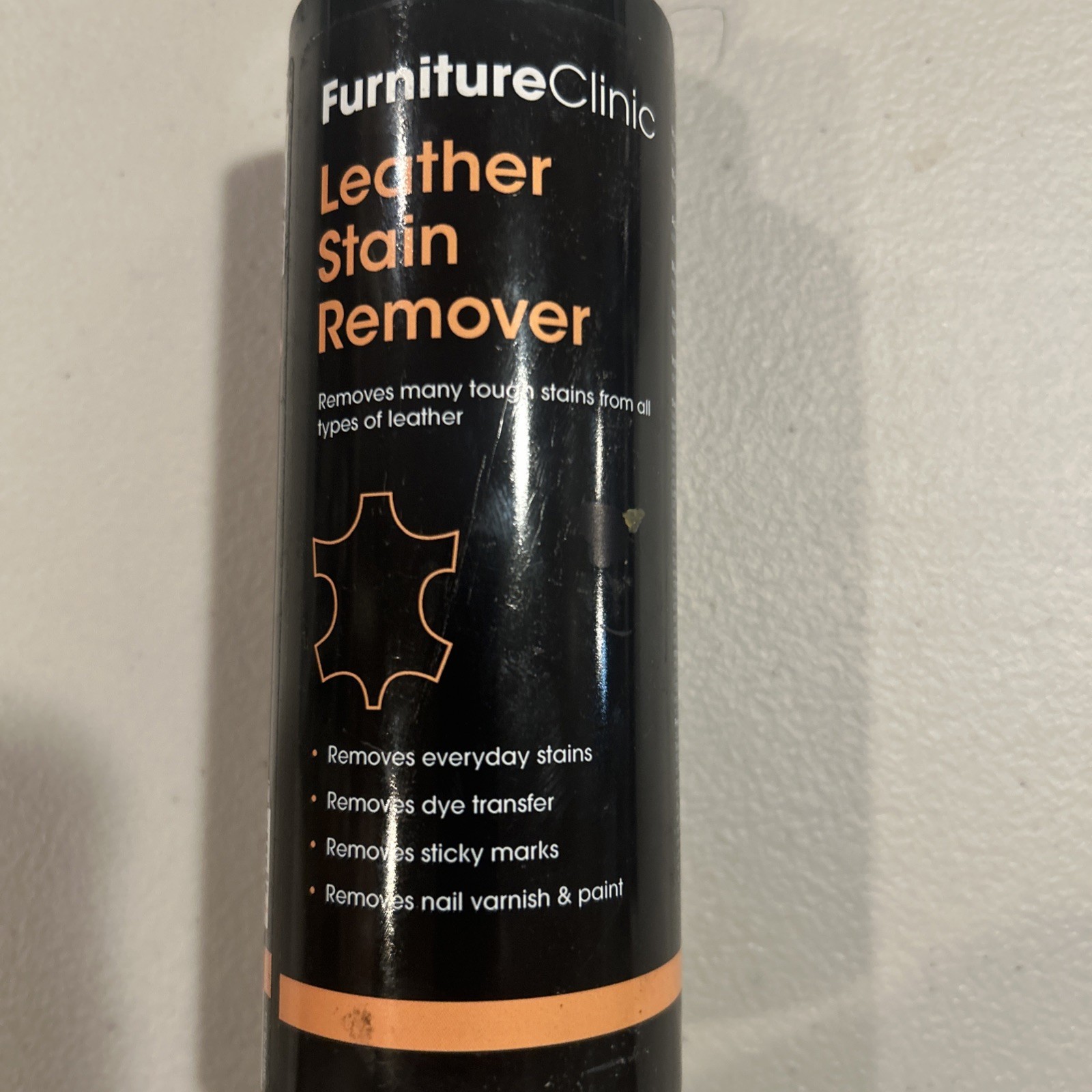 Furniture Clinic – Leather Stain Remover/Cleaner, 8.5 oz. Bottle