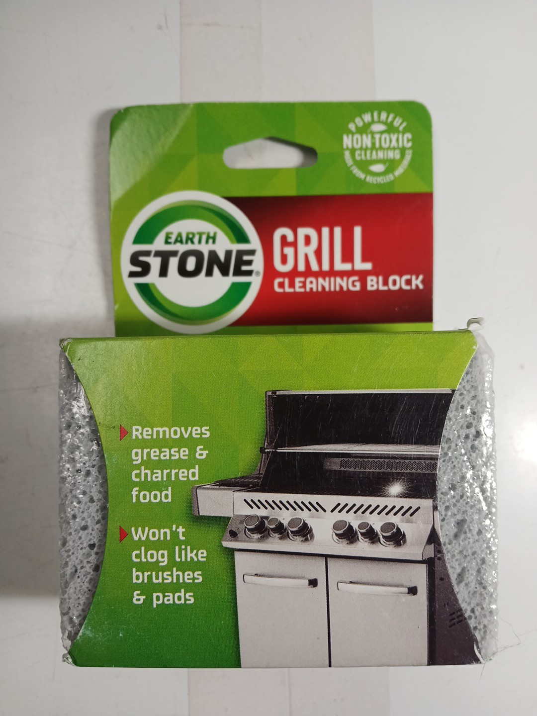 EarthStone Grill Cleaning block Eco Friendly Fast Shipping