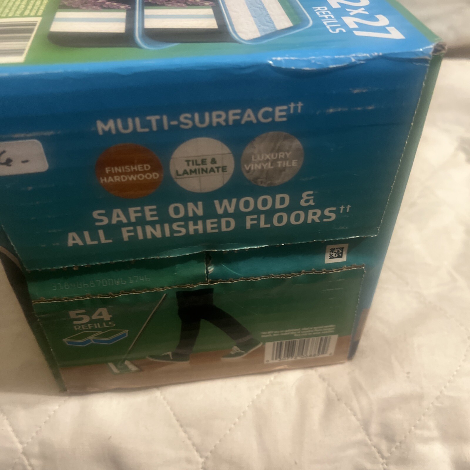 Swiffer Sweeper Heavy Duty Wet Cloths, Lavender, 54-count New In Box