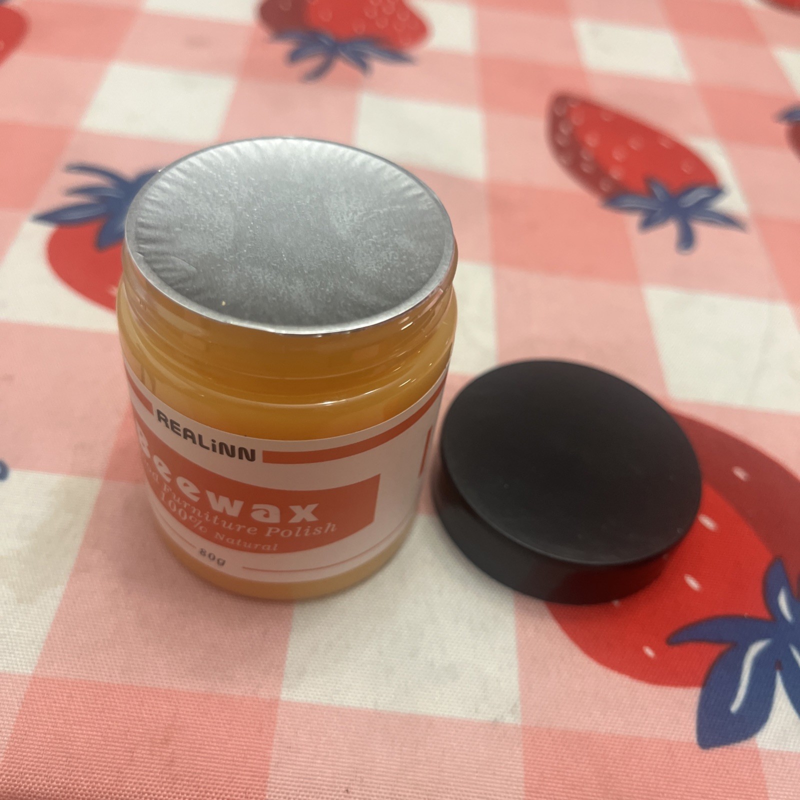Beewax Furniture Polish Beeswax – Traditional Natural Wood Wax. 80 Gram Sealed.