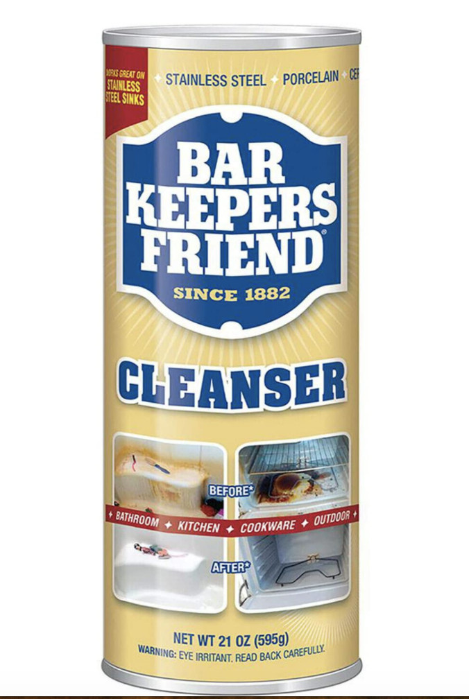 Bar Keepers Friend Cleaner 21 oz Multi Surface Cleanser and Polish