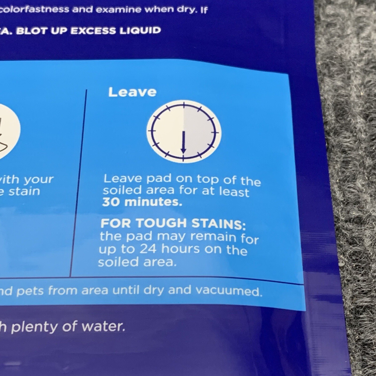 Bissell – Stomp ’N Go Pet Lifting Pad + Oxy – Brand New – Carpet Stain Remover