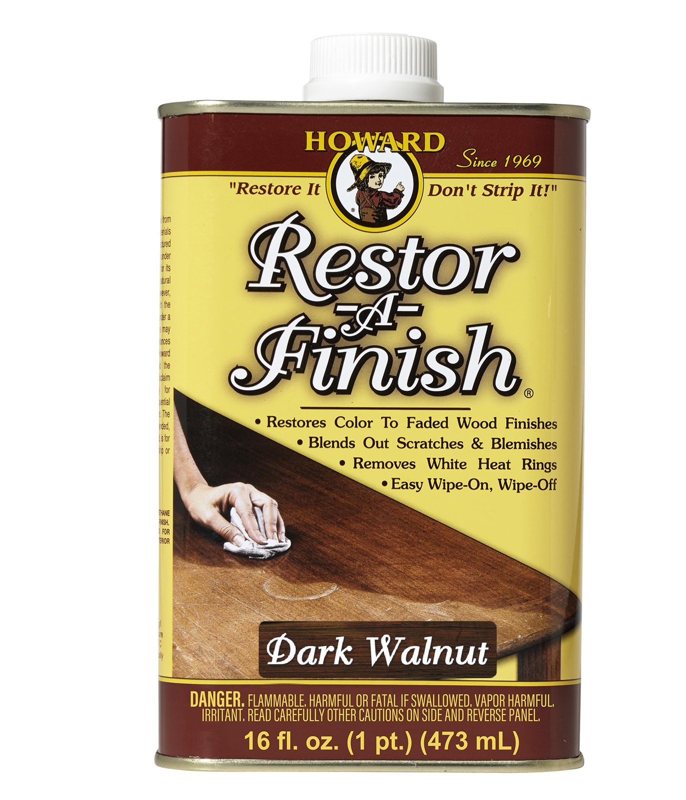 Restor-A-Finish Wood Repair 16 oz Dark Walnut RF6016