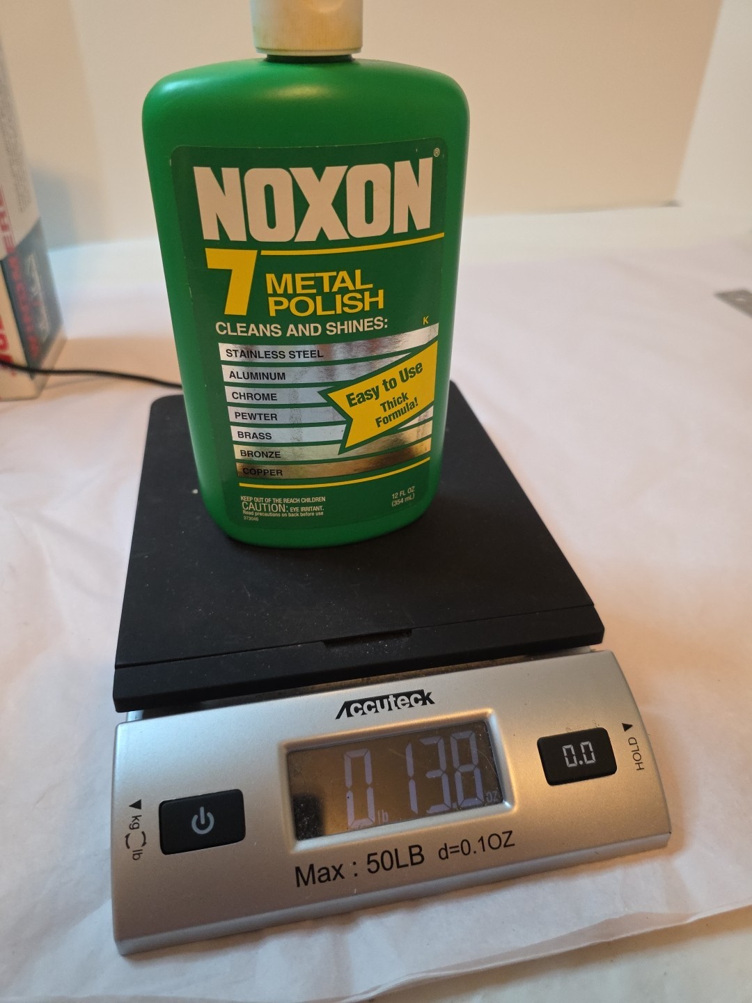 NOXON 7 Metal Polish DISCONTINUED – Pre-Owned ~90% Full – SEE DESCRIPTION