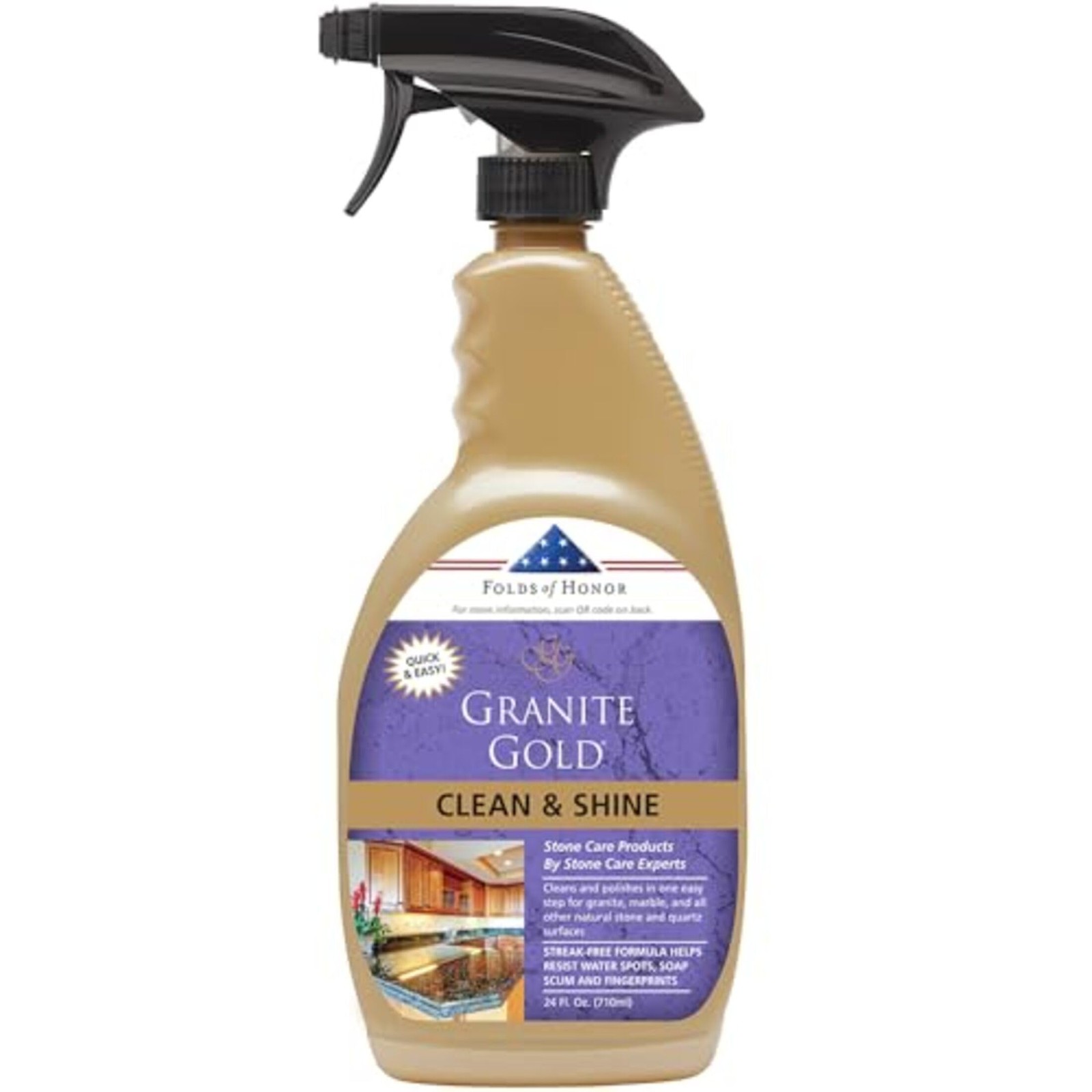 Clean and Shine Spray Granite Marble Quartz Polish Natural Stone 24 Fl Oz
