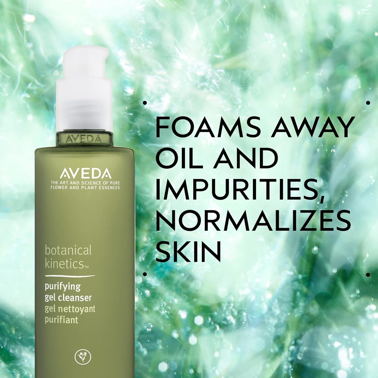 Aveda Botanical Kinetics Purifying Gel Cleanser | for Normal to Oily Skin | wi
