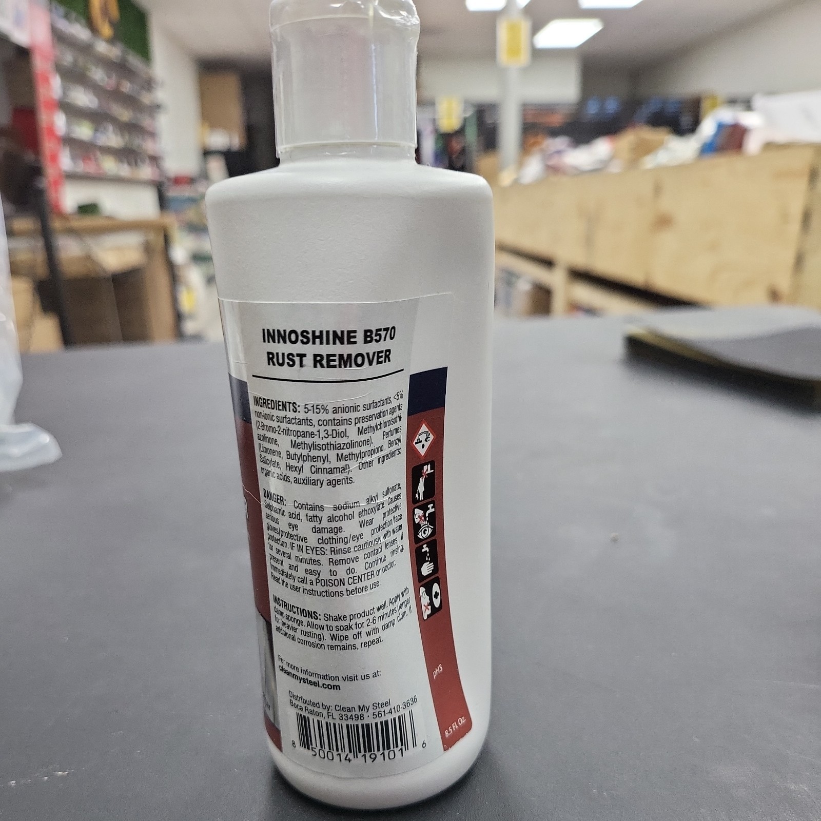 Clean My Steel Stainless Steel Rust Remover 8.5 Fl Oz