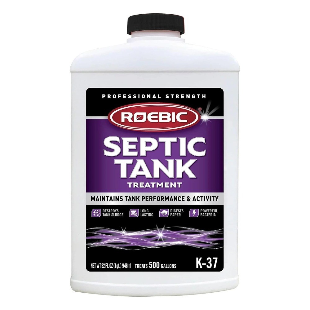 Liquid Septic Tank Treatment Drain Clog Remover with Enzymes Safe for