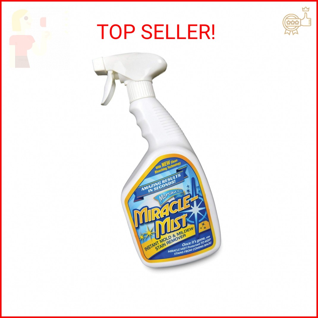 MiracleMist Instant Mold and Mildew Stain Remover (32-Ounce Spray Bottle)
