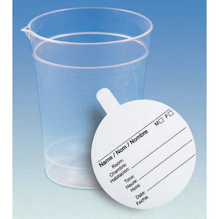 Globe Scientific 5924 Collection Cup, 6.5 Oz., Pk500