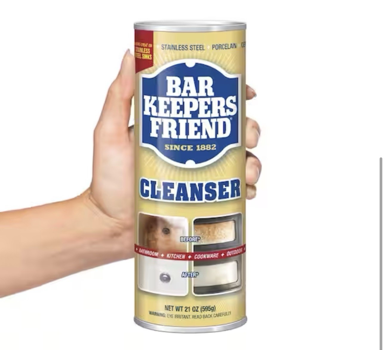 Bar Keepers Friend 21 oz. All-Purpose Cleaner and Polish (2-Pack)