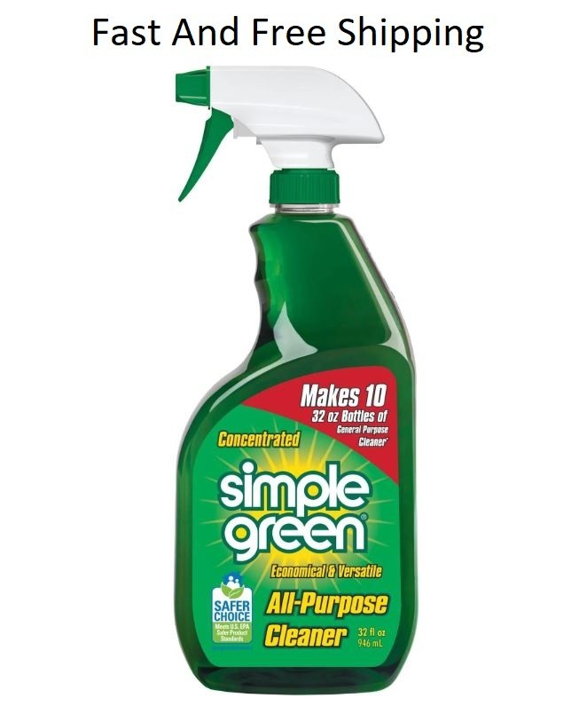 Simple Green All-Purpose Cleaner Concentrated Spray Bottle, Original, 32 fl. oz