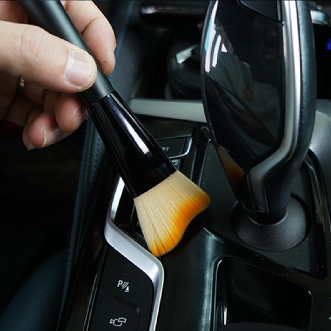BE:Trend Car Detailing Brush Set – 4 Pack Auto Interior Cleaning Kit with Sof…