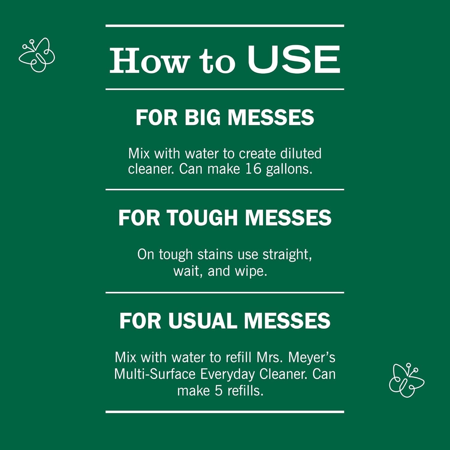 Mrs Meyer’s Clean Day Honeysuckle Multi Surface Cleaner Pack of 1 or 2 32 Fl Oz