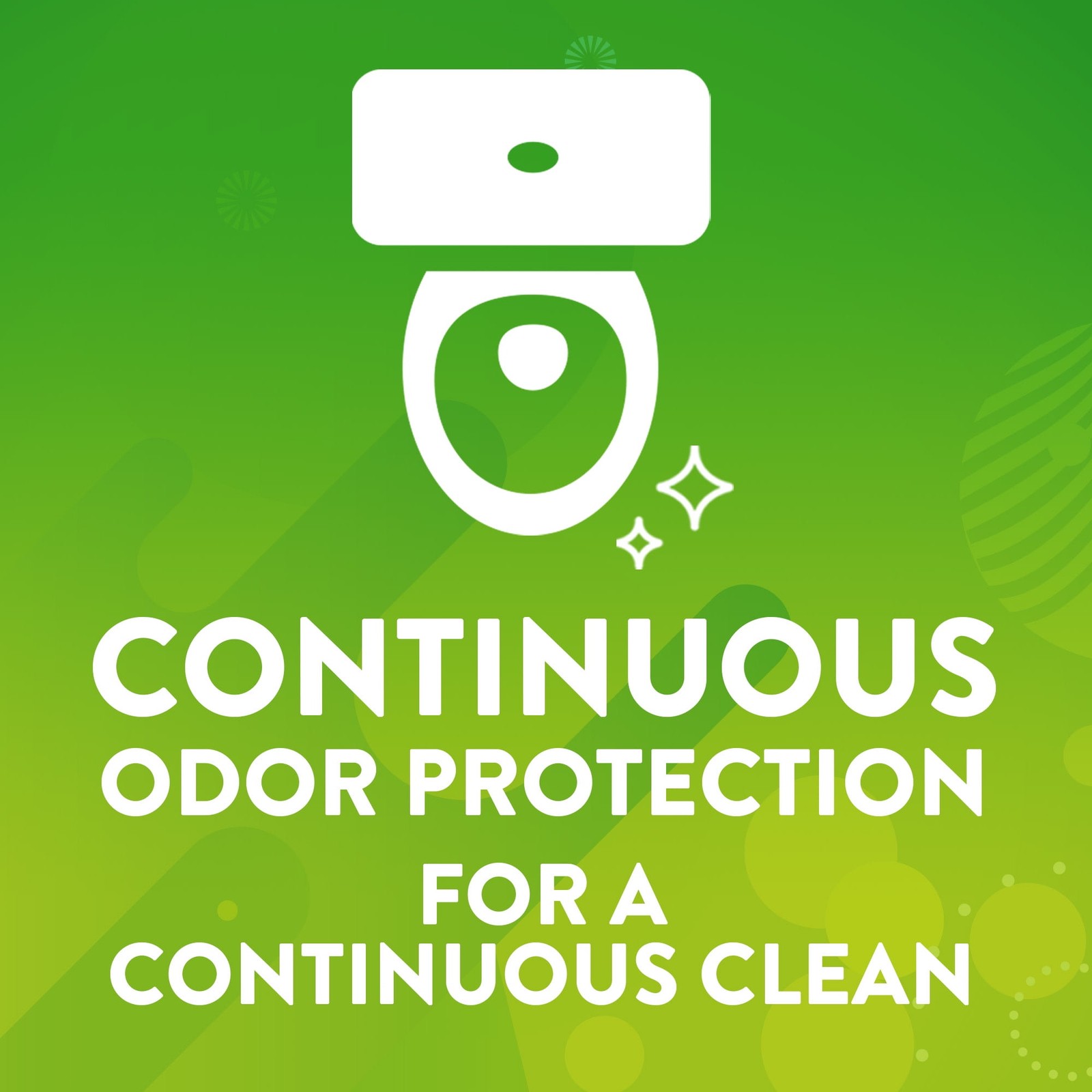 (6 pack) Continuous Clean Drop-Ins – Up to 4 Weeks, 5 Blue Discs, 7.05 oz