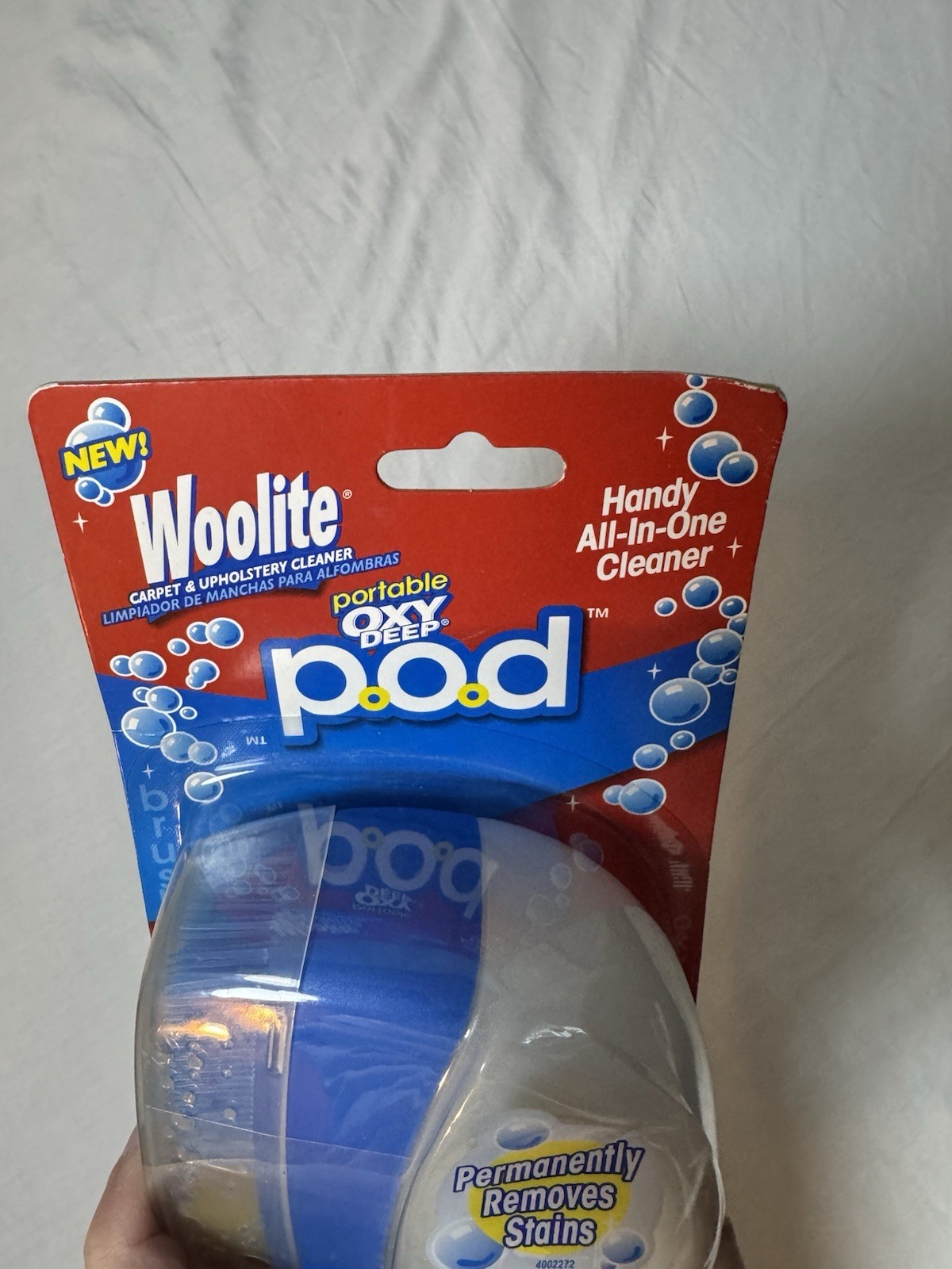 Woolite Portable Oxy Deep POD All in One Carpet & Upholstery Cleaner New Sealed