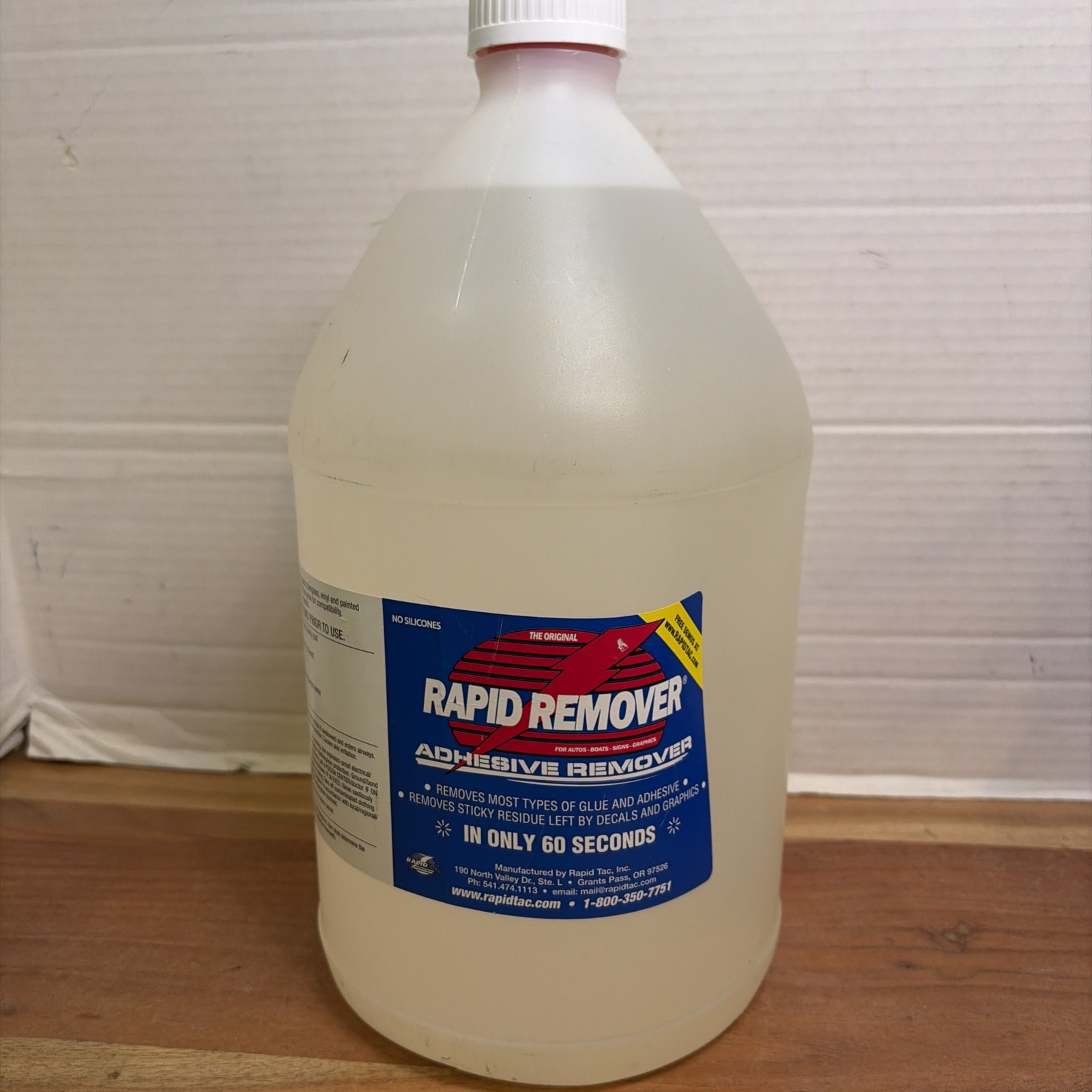 Rapid Tac Adhesive Remover – 1 Gal New Full