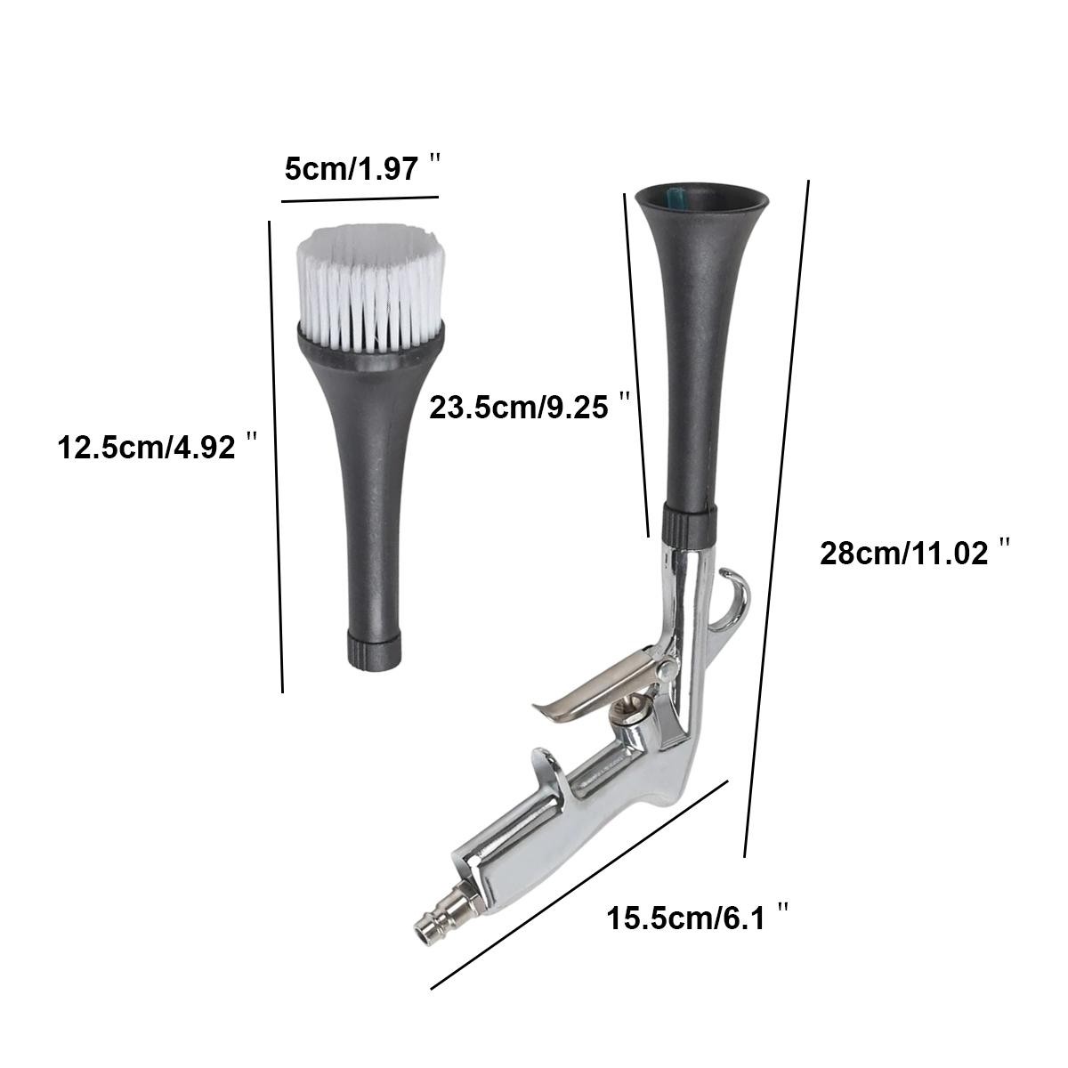 Car Interior Cleaning Gun with PVC Material and Efficient Dust Removal