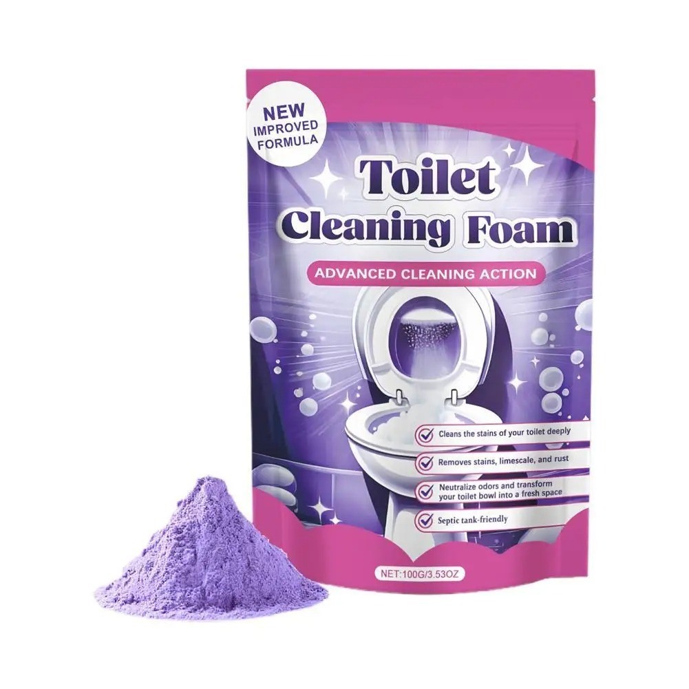Fizzclean Toilet Foam Cleaner, Toilet Cleaning Foam Insta-Action 100g