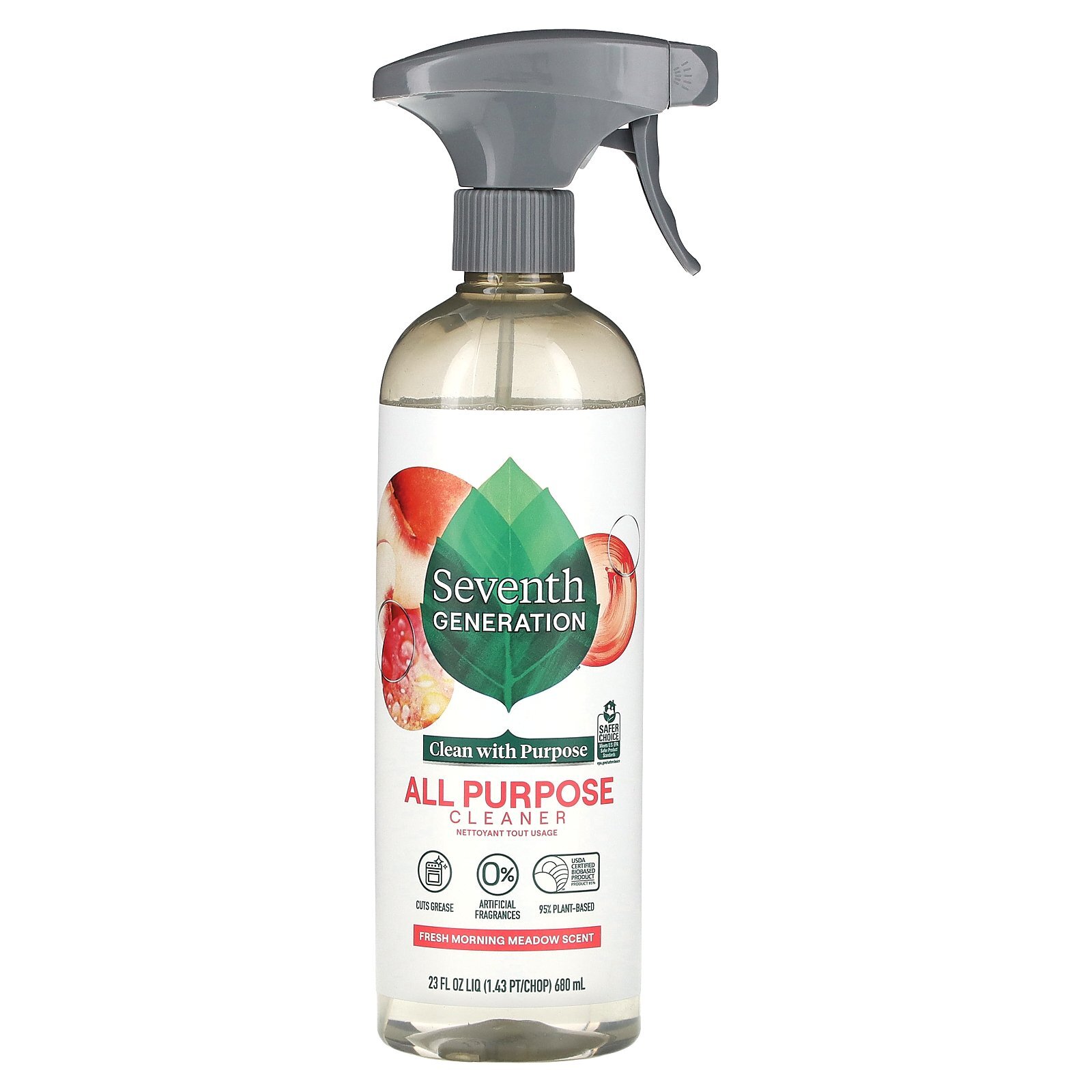 All Purpose Cleaner, Fresh Morning Meadow, 23 fl oz (680 ml)