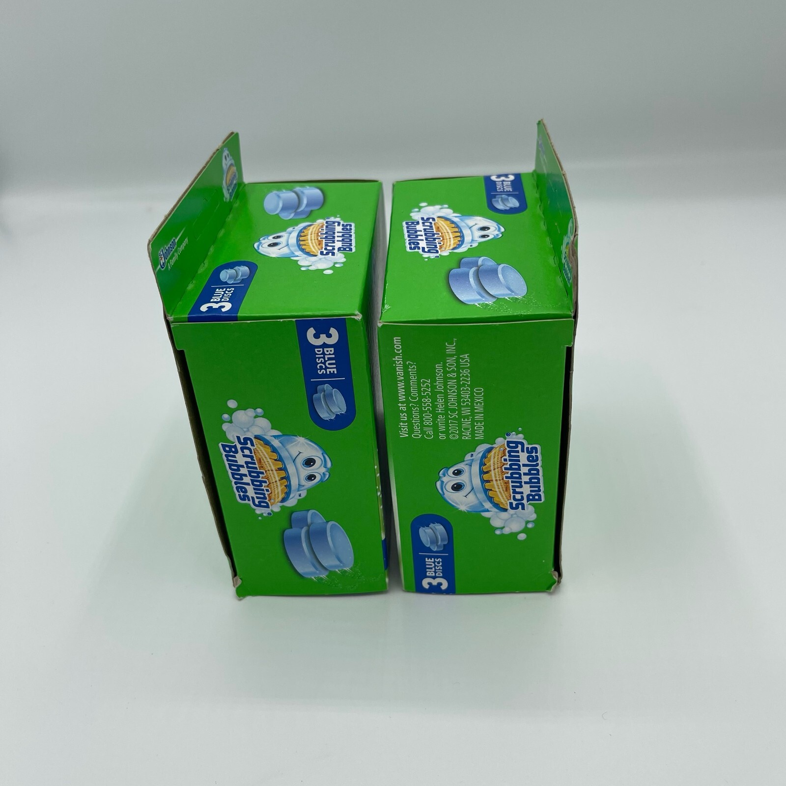Scrubbing Bubbles Cleaner Drop In Tablets For Bathroom Toilet 2-3 Count Boxes