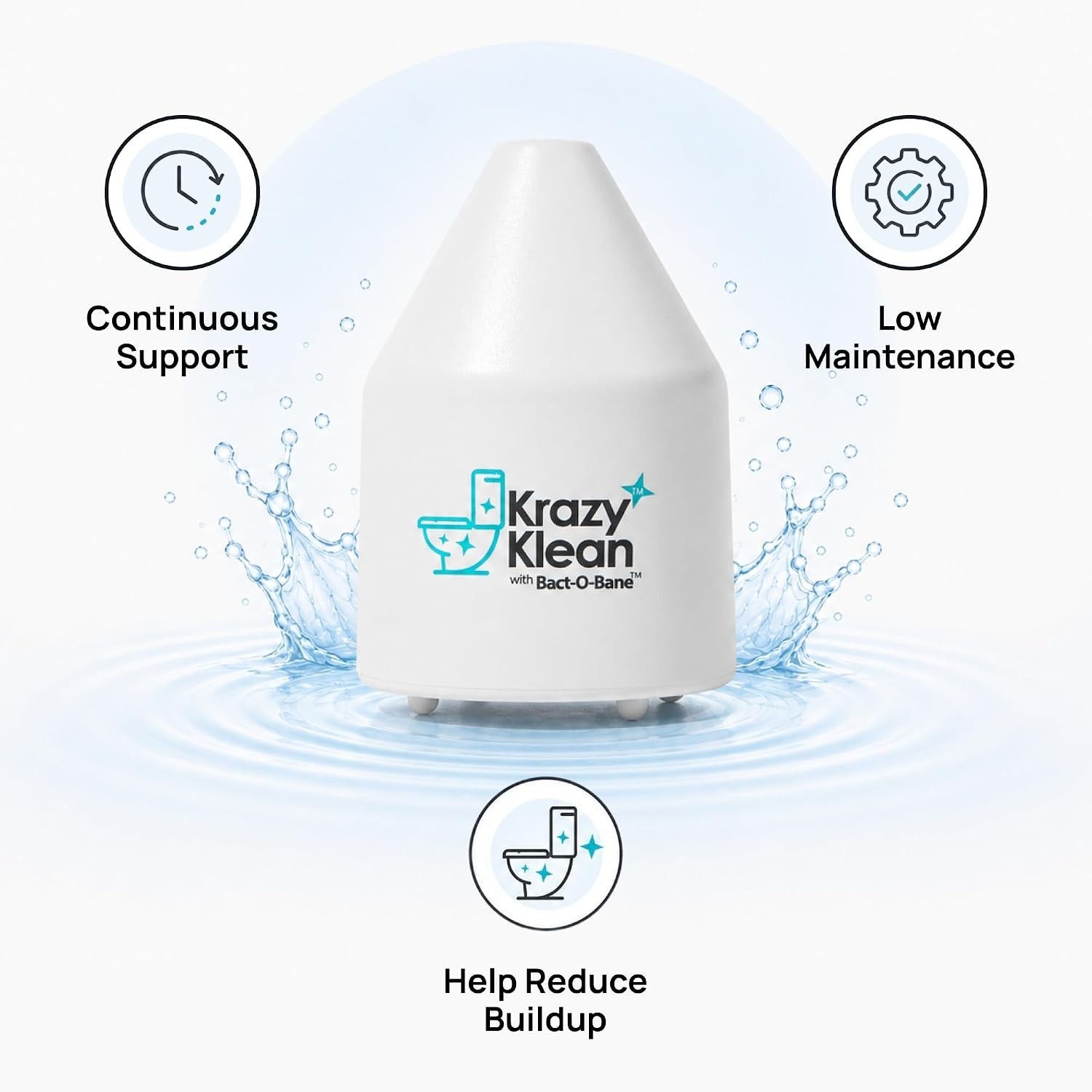 Eco-Friendly Toilet Cleaner Capsules – 4.25 Oz for Continuous Clean & No Rings