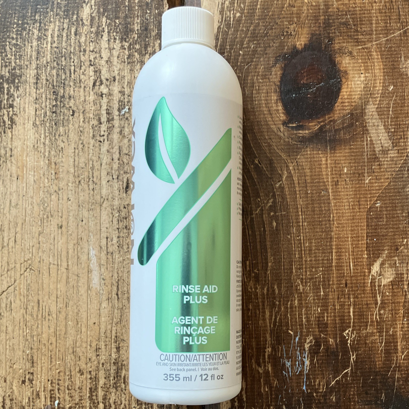 Norwex Rinse Aid Plus Dishwasher Rinse Aid Liquid Scent Free 12 fl oz