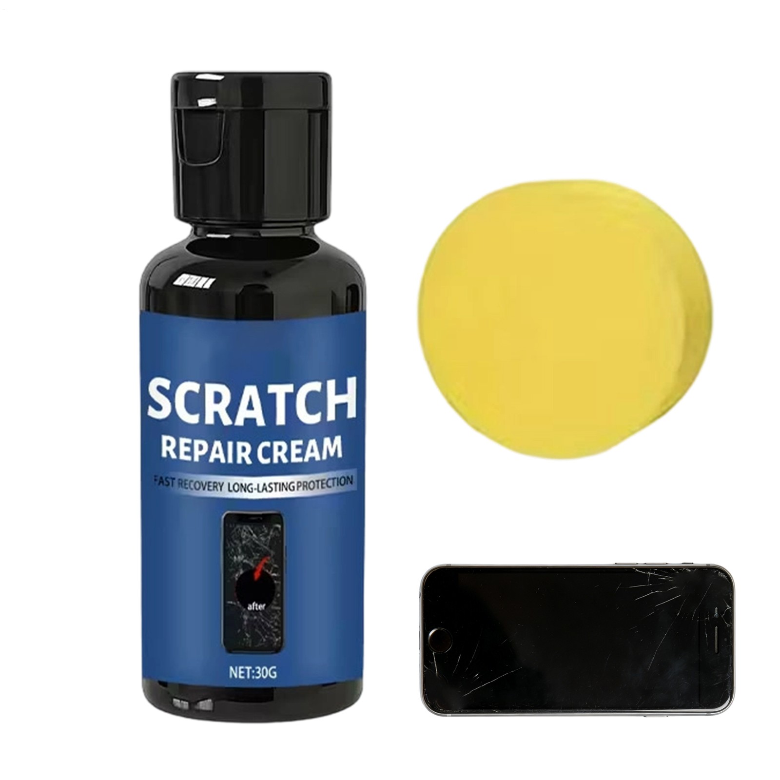 Screen Scratch Remover Polish Coating Cleaner Wax 30g Camera Len Scratch Remover