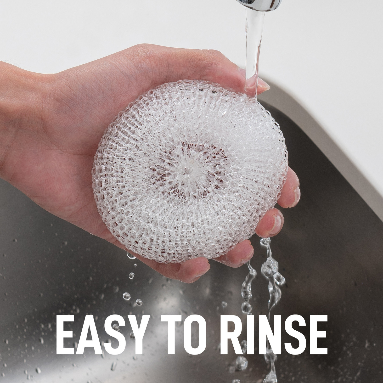 Scotch-Brite Greener Clean Recycled Scrubbing Circles: 3-pack (White)