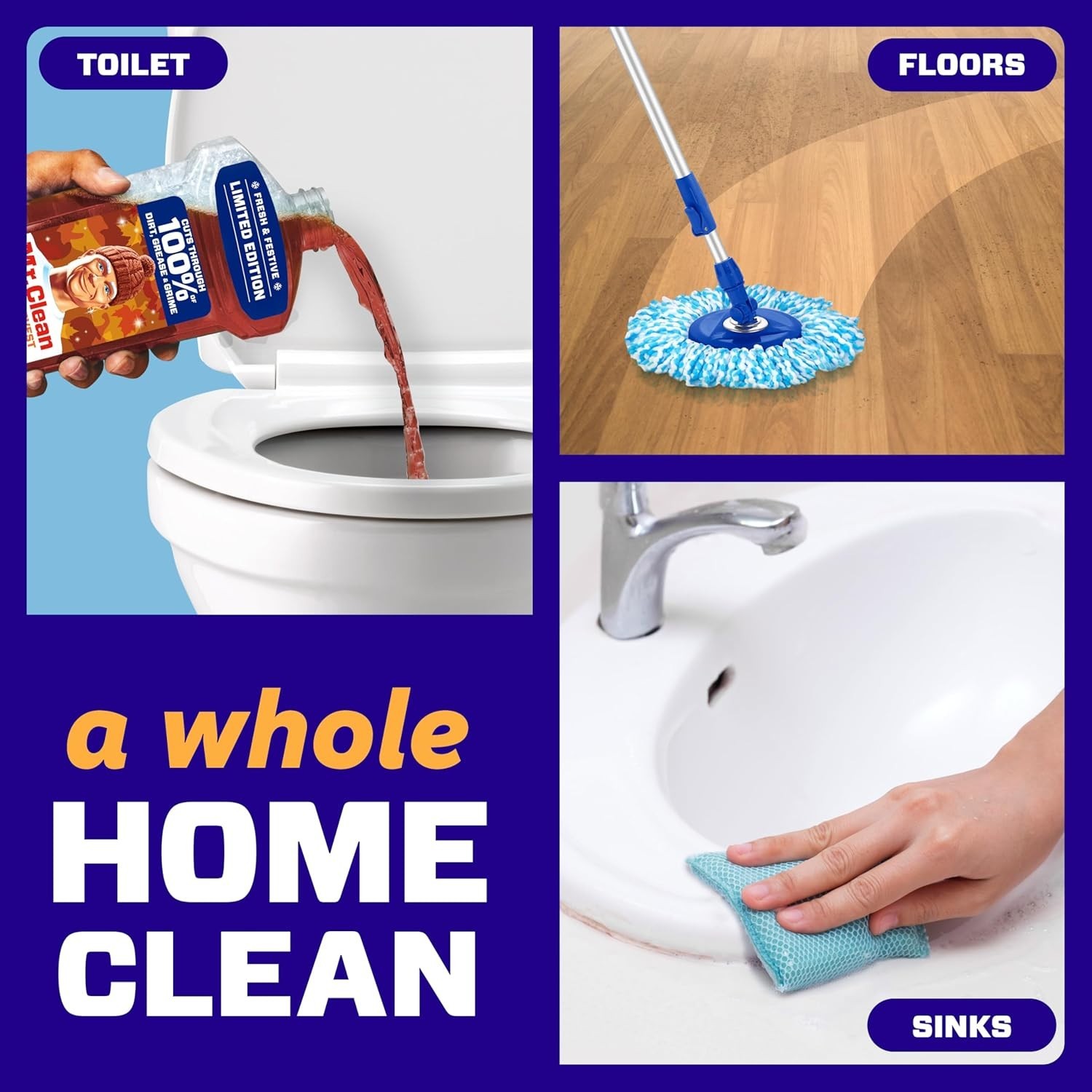 Limited Edition, Mr. Clean Spiced Harvest All-Purpose Cleaner, 41oz