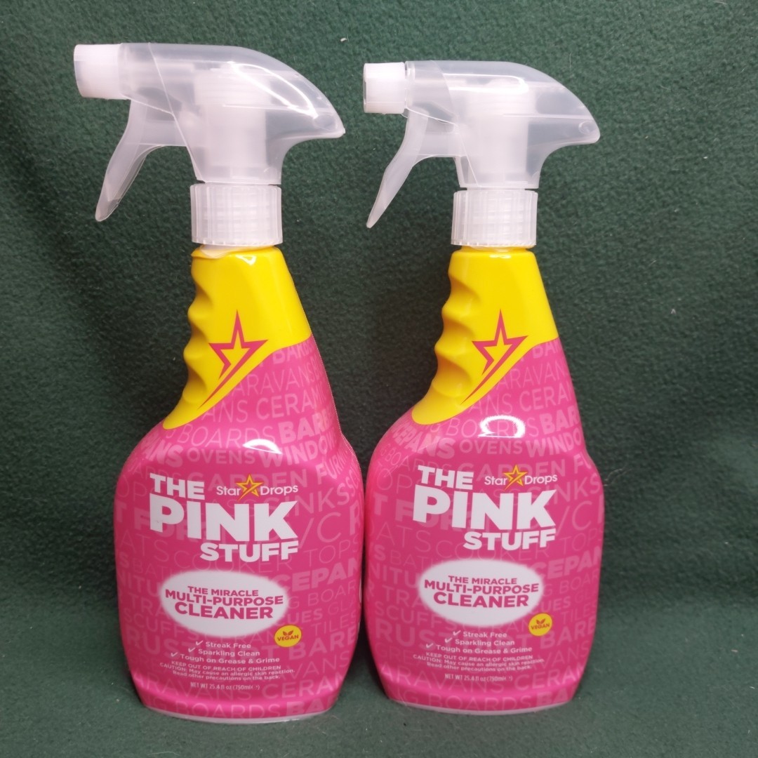 The Pink Stuff The Miracle Mutli Purpose Cleaner 25.4oz Spray (QTY 2 pack)