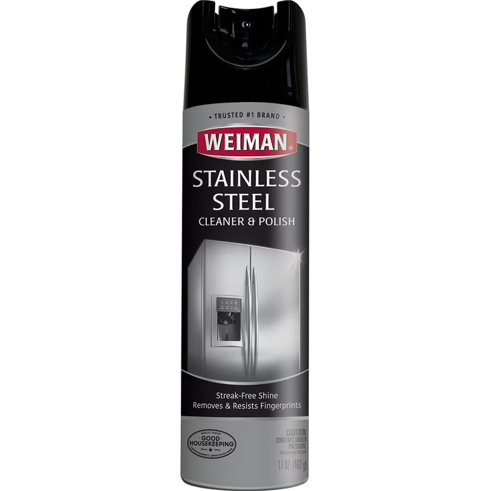 Weiman Stainless Steel Kitchen and Home Appliance Cleaner & Polish,17 Oz, 3 pack