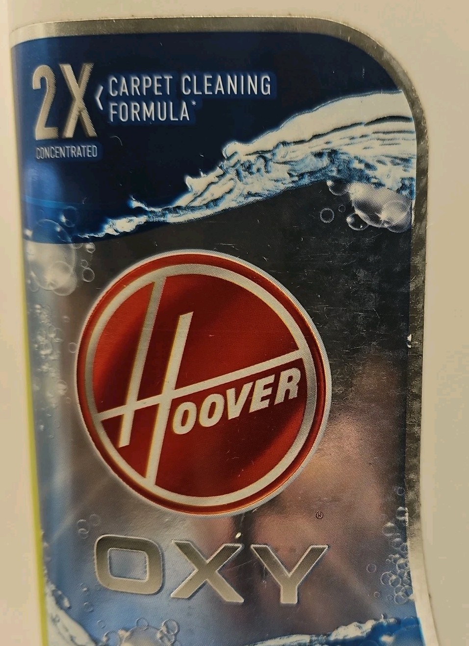 Hoover Ocean Breeze Scent 2X Oxy Carpet Cleaner Permanent Stain Removal 50 Oz