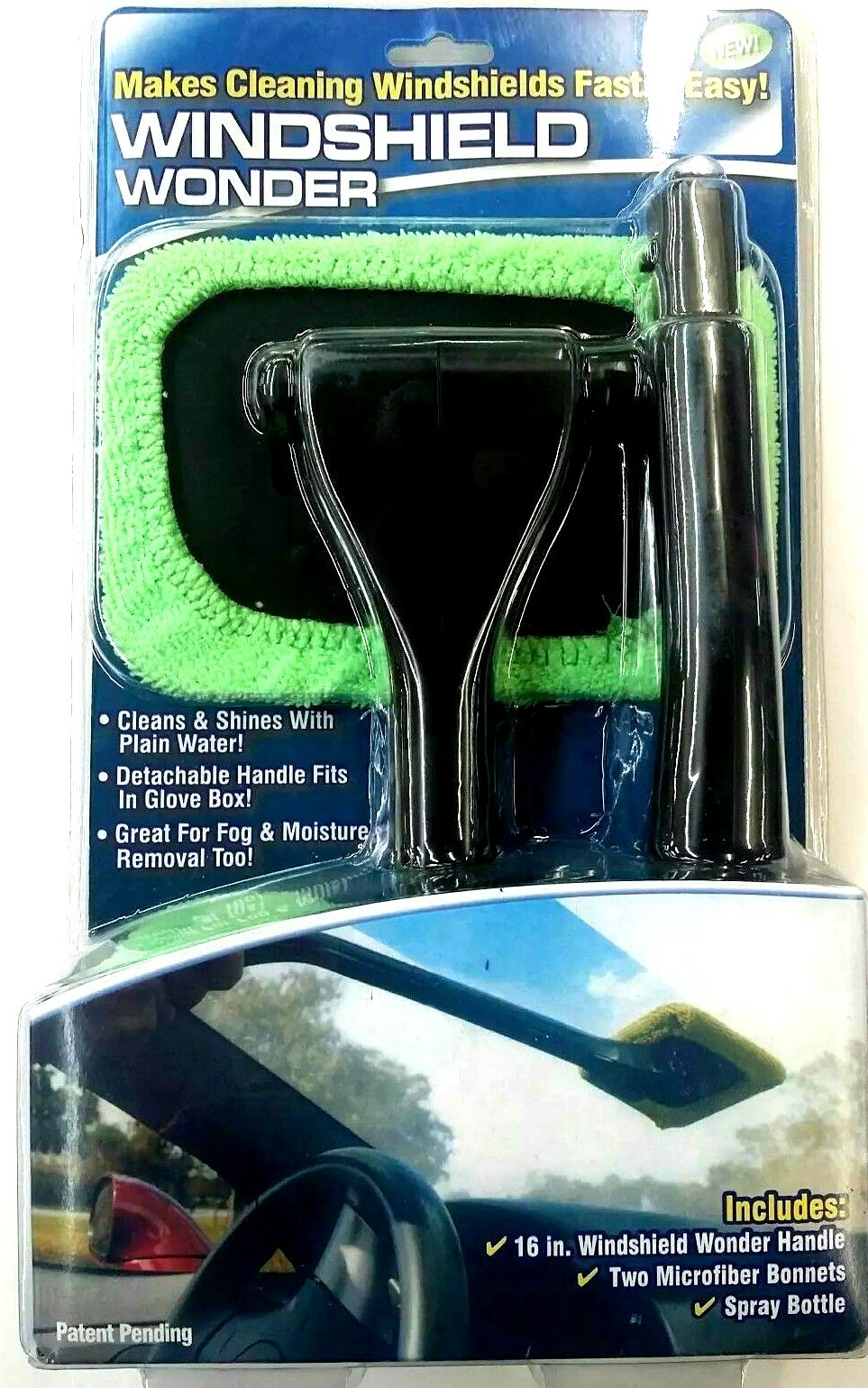 Car Wiper Cleaner Microfiber Windshield Wonder Clean Glass Window