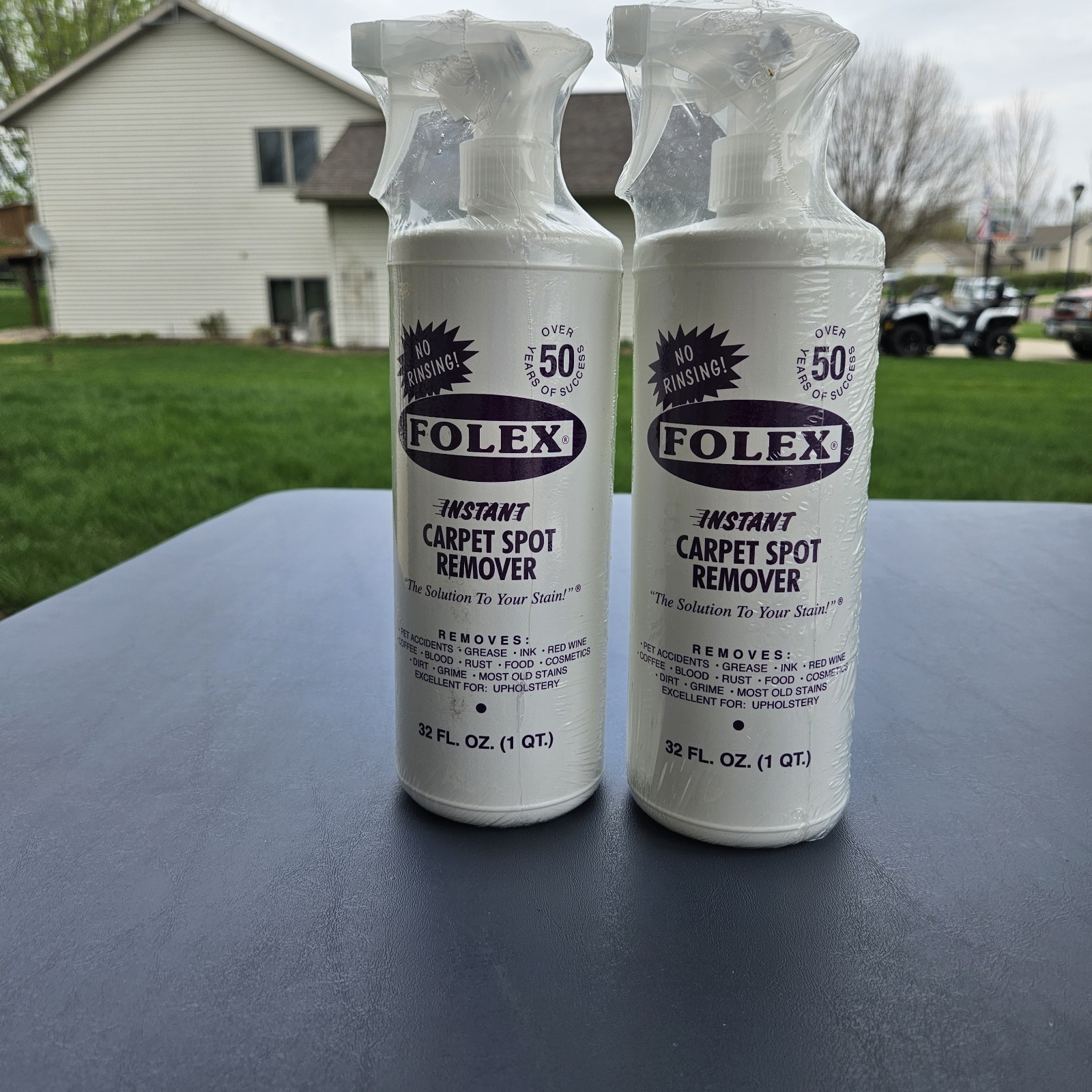 2 Pack Folex Instant Carpet Spot Remover – 32 oz – Removes Pet Accidents, Grease