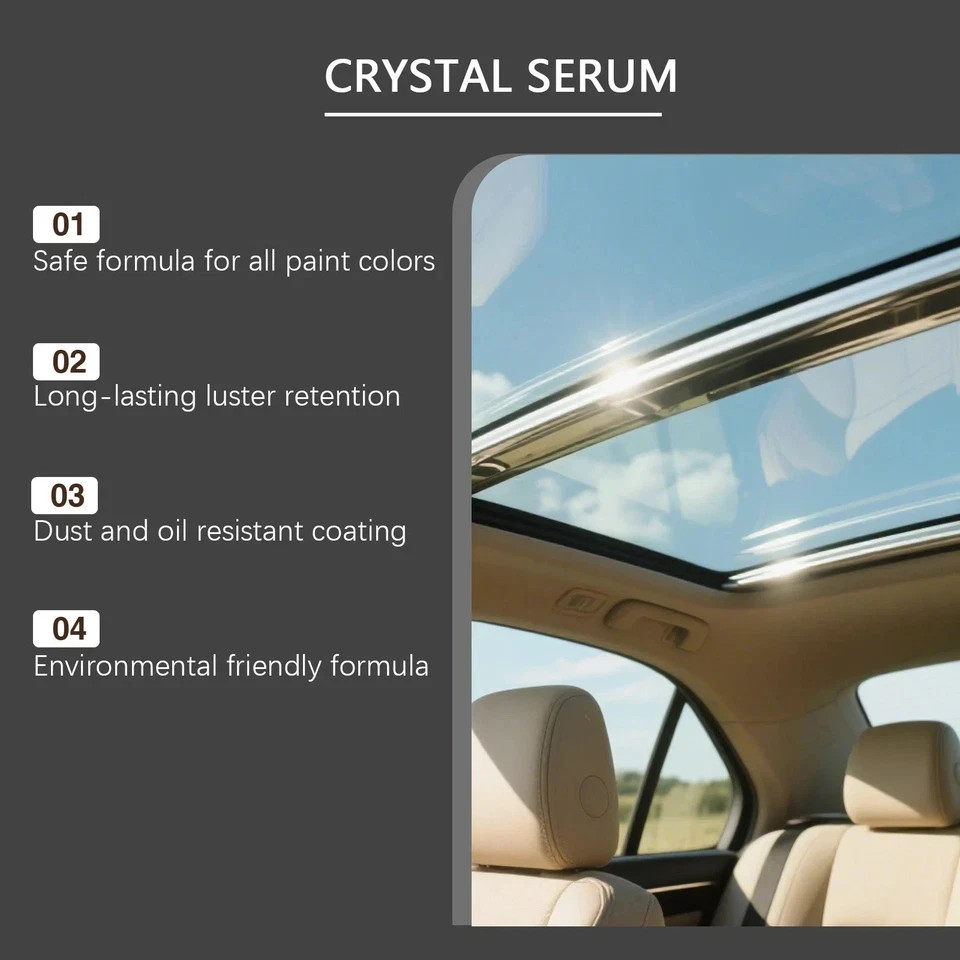 100ML PTZ Crystal Serum – Advanced Graphene Ceramic Coating For Cars US