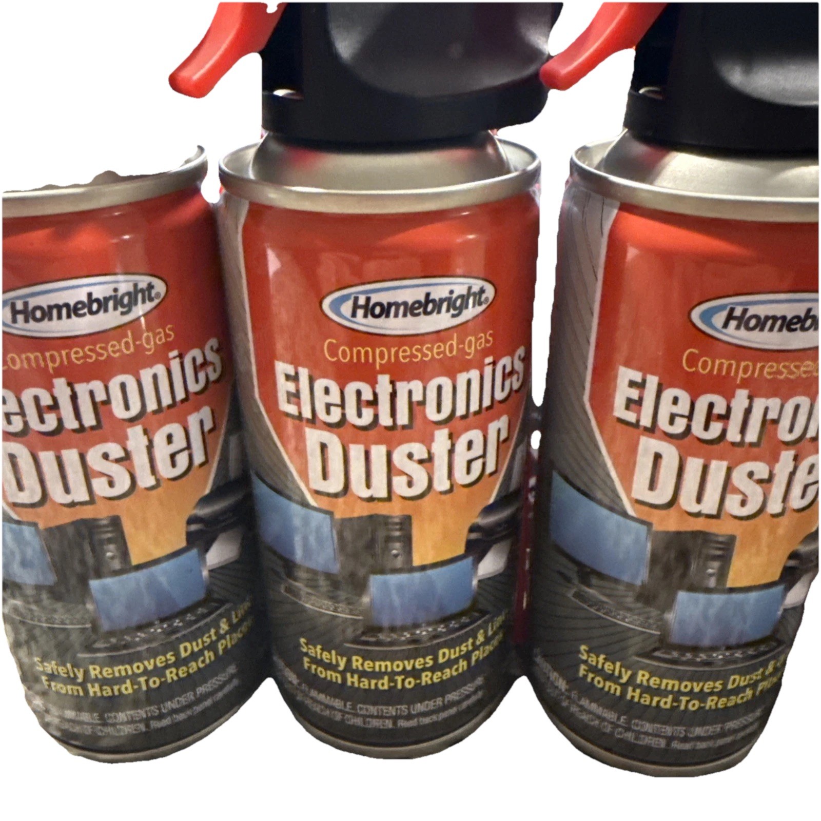 18Air Duster Cans Spray Electronics 2 oz Computer Keyboard Particle Remover Comp