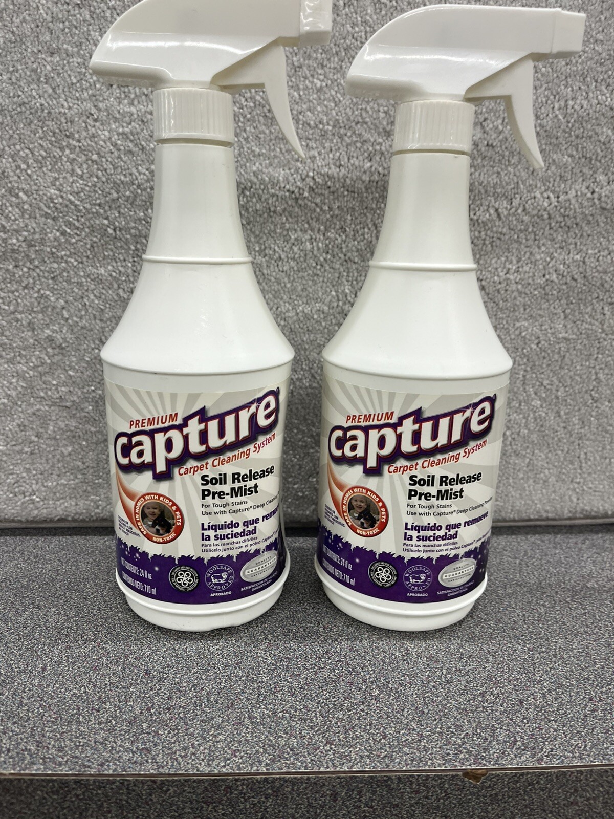 2-Capture Pre-Mist 24 oz. for carpet cleaning