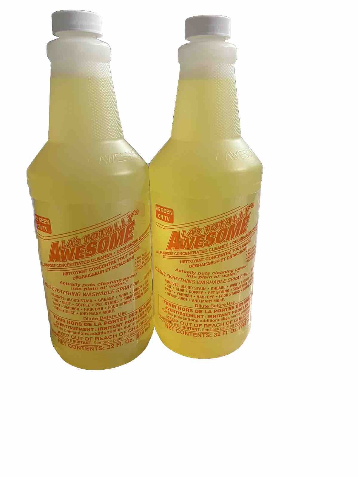 2 Count LA’s Totally Awesome All-Purpose Concentrated Cleaner – 32oz