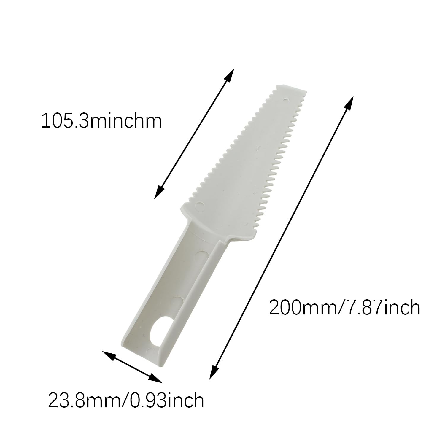 6PCS Flat Mop Cleaning Scraper 200mm Heavy Duty Deburring Tools Plastic Clean…