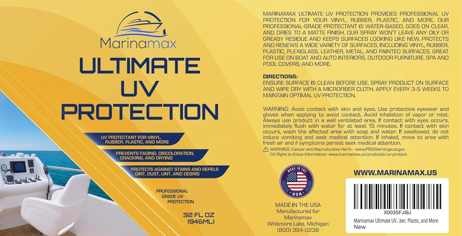Ultimate UV Protection Spray 32 Oz | UV Protector for Outdoor Surface Sun Protec