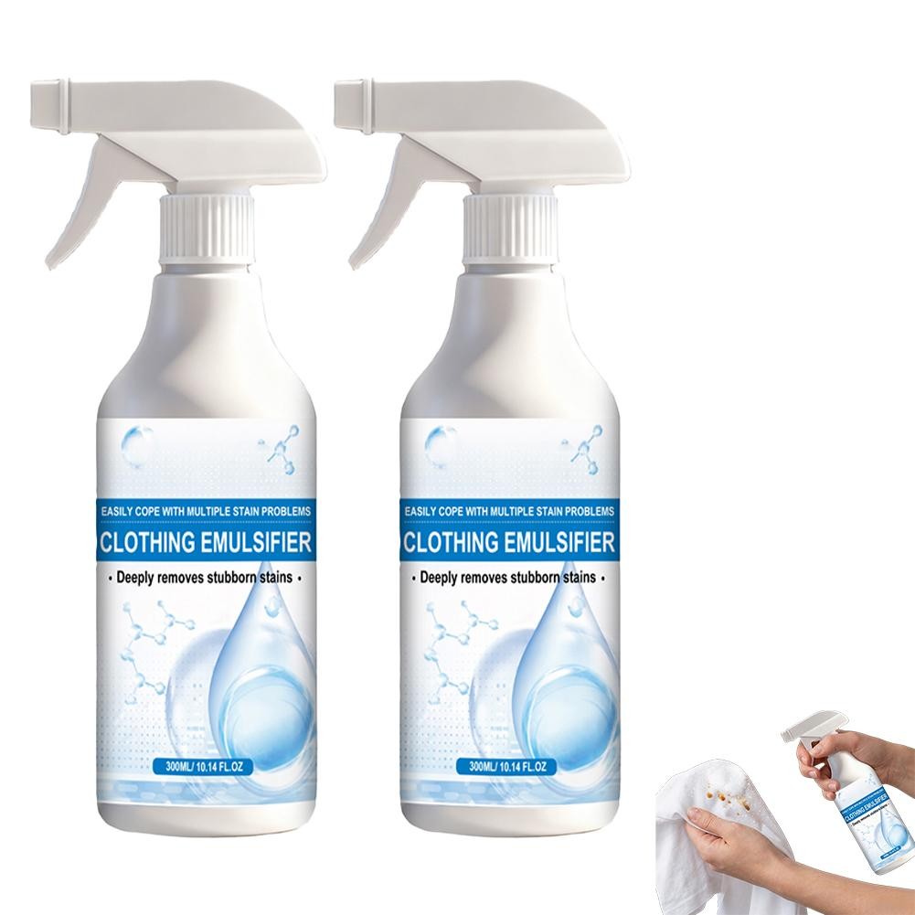 Clothing Emulsifier, Fly Cloth Cleanse Clothing Emulsifier StainRemover Spray