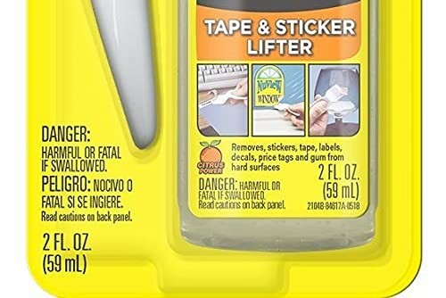 Goo Gone Adhesive Remover – 2oz + Goo Gone Tape Remover 2 oz  + Sticker Lifter