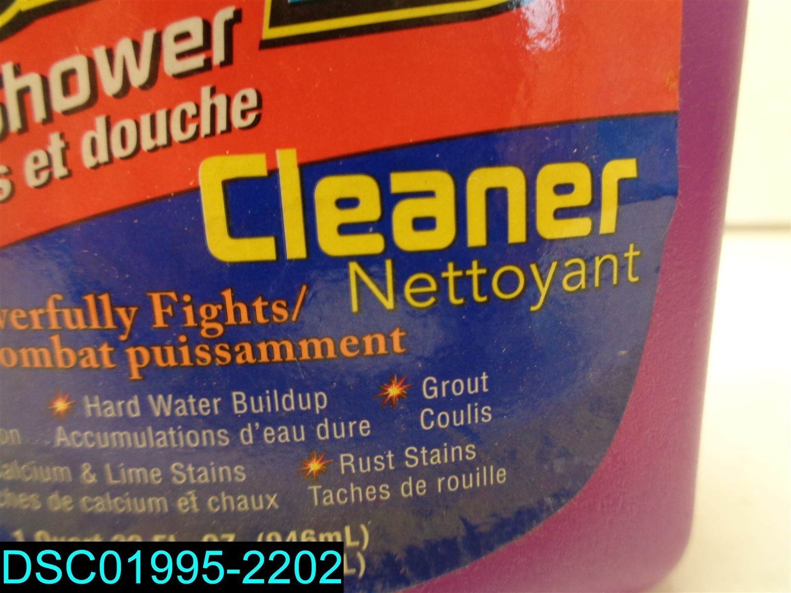 QTY=8L:(1L X 8) LA’s Totally Awesome Bang Bathroom & Shower Cleaner 722429320803